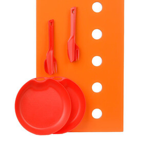 ست بشقاب 2 نفره مسافرتی 8 تکه لایف کمپ مدل 45801