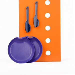 ست بشقاب 2 نفره مسافرتی 8 تکه لایف کمپ مدل 45801