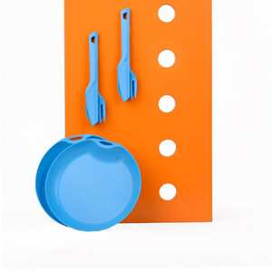 ست بشقاب 2 نفره مسافرتی 8 تکه لایف کمپ مدل 45801