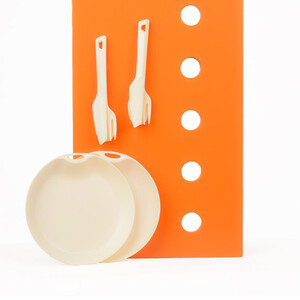 ست بشقاب 2 نفره مسافرتی 8 تکه لایف کمپ مدل 45801