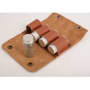 ست جا ادویه ای مسافرتی هپی کمپ مدل 46804 با کاور چرمی