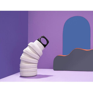 قمقمه تاشو مسافرتی سیلیکونی 600 میلی لیتری