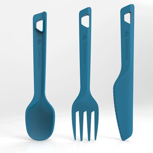 ست قاشق چنگال و کارد کوهنوردی کچوا مدل Q1