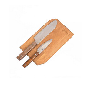 ست چاقو و تخته برش صربستانی لایف کمپ مدل 45815