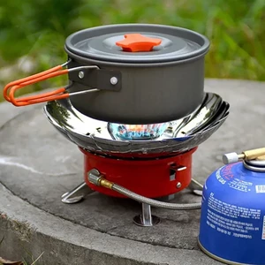 اجاق کوهنوردی تاشو بادگیر دار کوار مدل K203