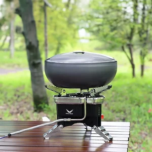 سرشعله مسافرتی سه مشعل شلنگ دار اسنوهاک مدل B19