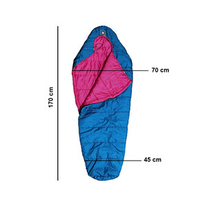 کیسه خواب الیاف کودک و نوجوان ورزش کوه
