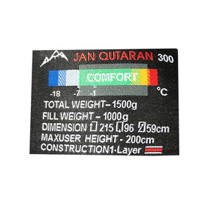 کیسه خواب الیافی جان قوتاران با تراکم 300