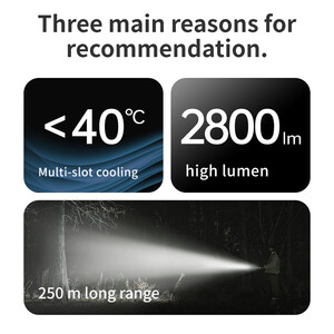 چراغ قوه نیچرهایک سایز Large مدل CNK2300011