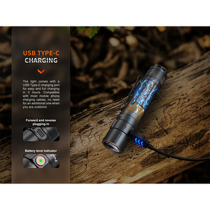 چراغ قوه فنیکس مدل E35R+AOD-S V2.0