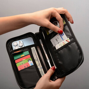 کیف پاسپورت مسافرتی هپی کمپ مدل 46823