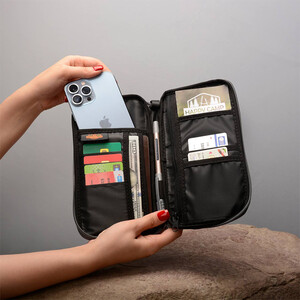 کیف پاسپورت مسافرتی هپی کمپ مدل 46823