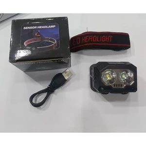 هدلایت دو لامپ سنسور دار مدل 601