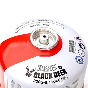 کپسول گاز مسافرتی 230 گرمی بلک دیر مدل BGB-230