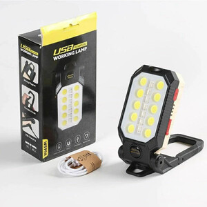 چراغ مسافرتی شارژی کارابین دار مدل W599A