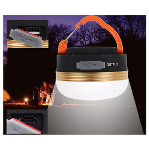 چراغ چادر کوهنوردی و کمپینگ شارژی دو کاره