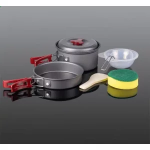 ست قابلمه مسافرتی 1 تا 2 نفره BRS مدل BRS-151