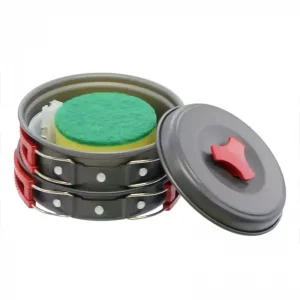 ست قابلمه مسافرتی 1 تا 2 نفره BRS مدل BRS-151