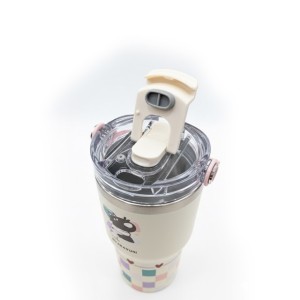 تراول ماگ دو حالته دسته دار سیتارایوری 600 میلی لیتر طرح فانتزی