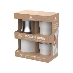 ست فلاسک و لیوان مسافرتی سانتکو مدل MOLLE SET