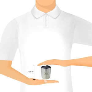 لیوان استیل 220 میلی لیتری اسنوهاوک مدل SN-M2