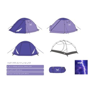 چادر گتر دار کوهنوردی اسنوهاک 4 نفره مدل دیسکاوری
