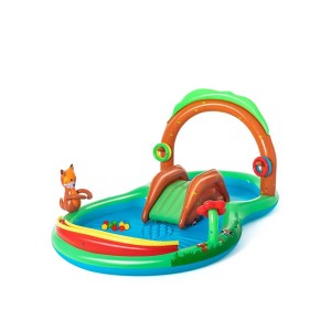 استخر بادی سرسره دار کودک بست وی مدل 53093