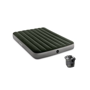 تشک بادی دو نفره اینتکس با پمپ باتری خور مدل 64778
