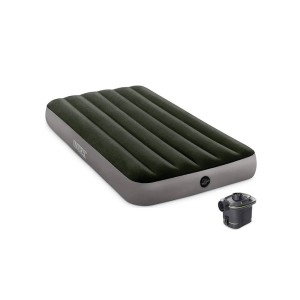 تشک بادی یک نفره اینتکس با پمپ باتری خور مدل 64777