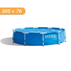 استخر پیش ساخته اینتکس گرد با پمپ تصفیه مدل 28201