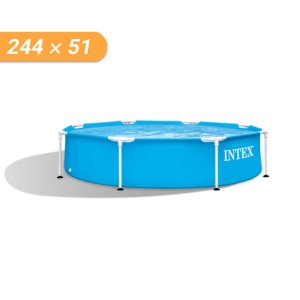 استخر پیش ساخته گرد اینتکس مدل 28205