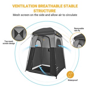 چادر مسافرتی حمام کینگ کمپ مدل KT2002