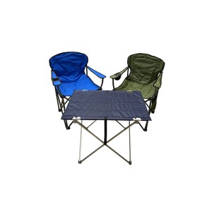 صندلی مسافرتی تاشو 2 نفره پرستیژ با میز آتروپاد مدل PA-2