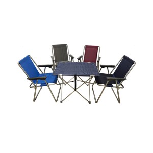 ست صندلی و میز تاشو سفری 4 نفره آتروپاد مدل APD-4