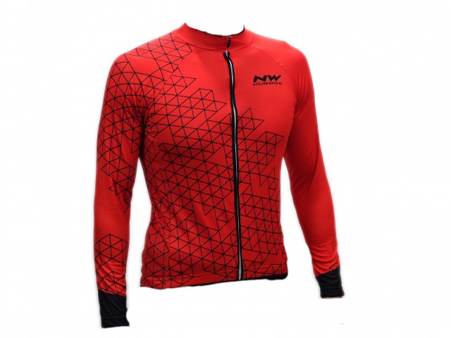 پیراهن دوچرخه سواری آستین بلند برند نورث ویو NORTHWAVE