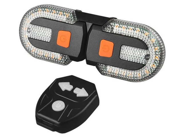 چراغ عقب دوچرخه راهنما دار وایرلس