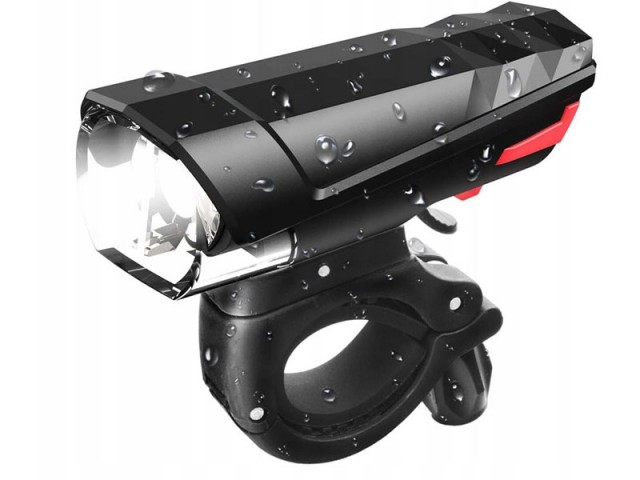 چراغ جلو دوچرخه شارژی مدل K-1303