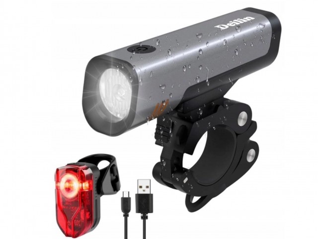 چراغ جلو و عقب دوچرخه Deilin LF-08P