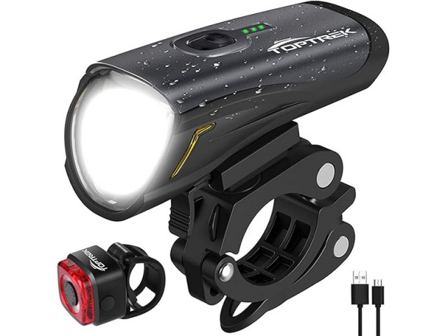 چراغ جلو و عقب دوچرخه TOPTREK