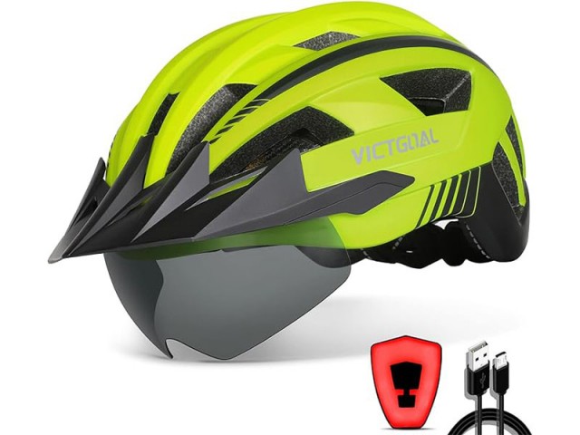 کلاه دوچرخه سواری عینک دار VICTGOAL