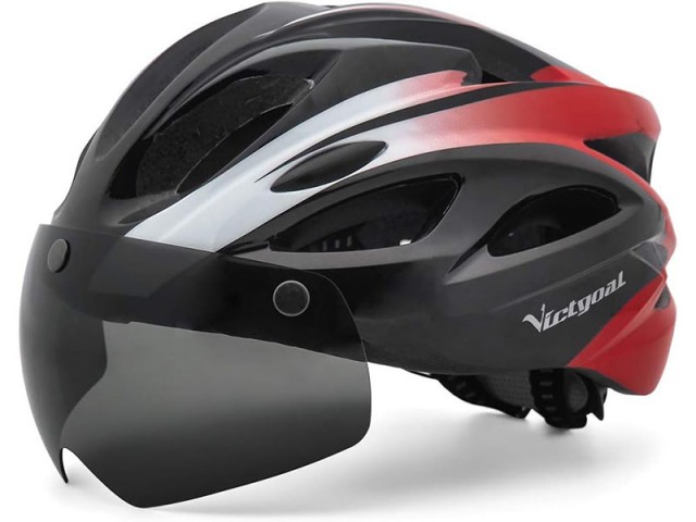 کلاه دوچرخه سواری عینک دار VICTGOAL مدل HT-13