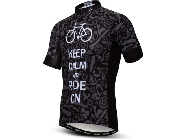 تی شرت آستین کوتاه دوچرخه سواری redorange