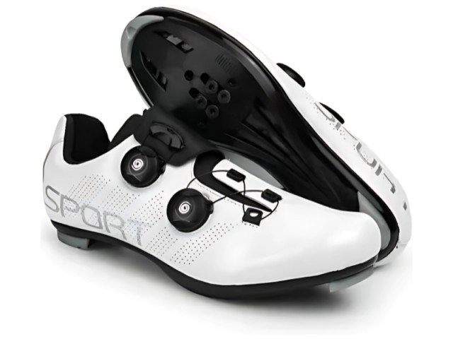 کفش دوچرخه سواری کورسی سفیدSPORT