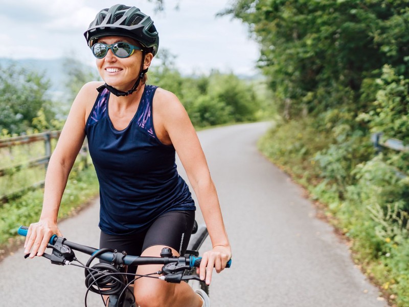 فواید دوچرخه سواری برای شکم