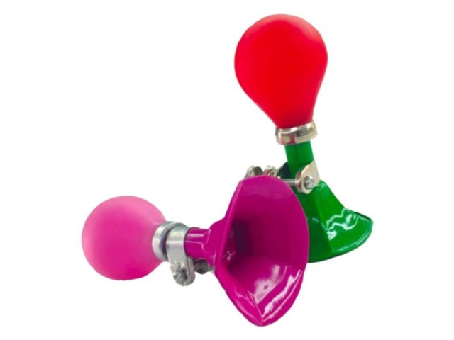 بوق دوچرخه پمپی مدل شیپوری فلزی