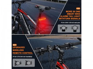 چراغ دوچرخه قوی جلو عقب کرویت CRIVIT LED FAHRRADLEUCHTEN SET