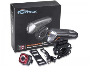 چراغ جلو و عقب دوچرخه TOPTREK