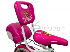 عکس از زین و پشتی دوچرخه دخترانه سایز 16 مدل Travis Girl bike