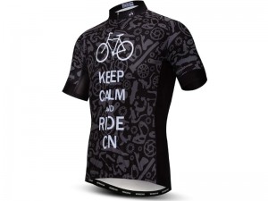 تی شرت آستین کوتاه دوچرخه سواری redorange