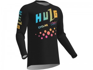 تی شرت آستین بلند دوچرخه سواری HULG